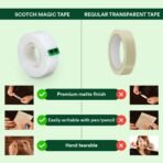 3M Scotch Magic Tape Roll with Refillable Dispenser