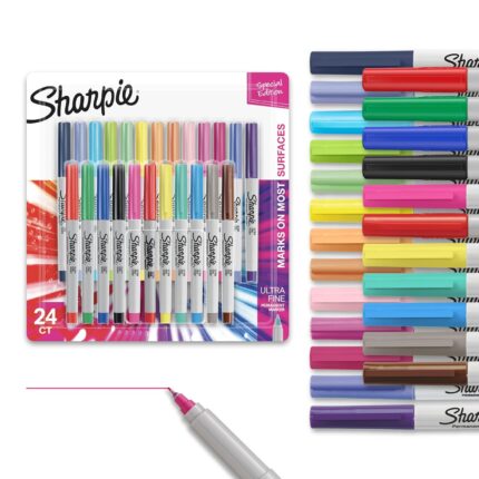 Sharpie Ultra Fine Marker 24 Colour Set