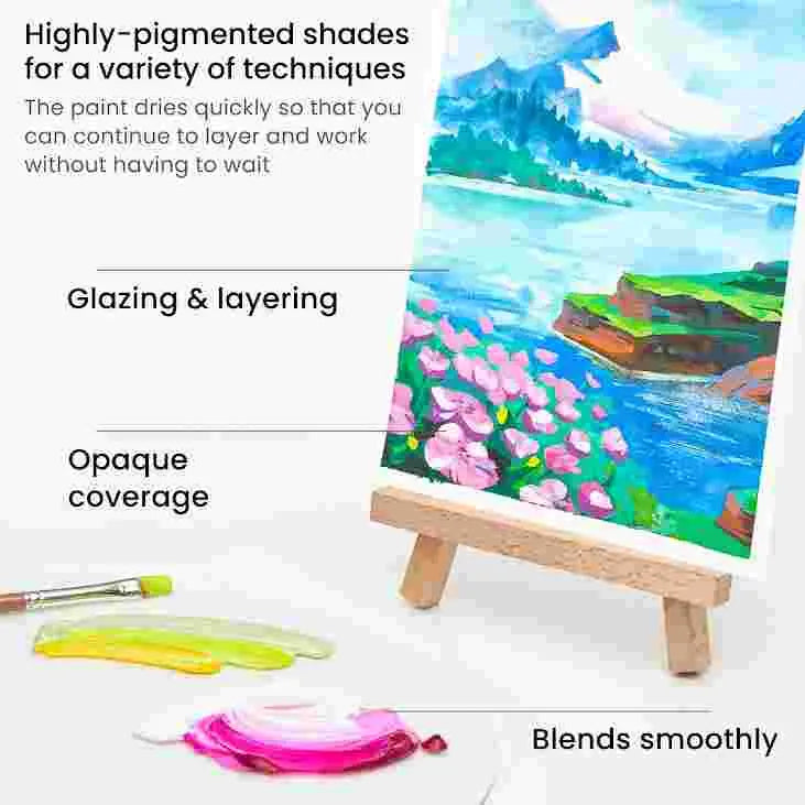 ARTEZA-Gouache-Paint-Set_-Set-Colors-in-12ml-Tubes-Arteza-1695646820686.jpg ARTEZA Gouache Paint Set, Set Colours in 12ml Tubes - Image 3