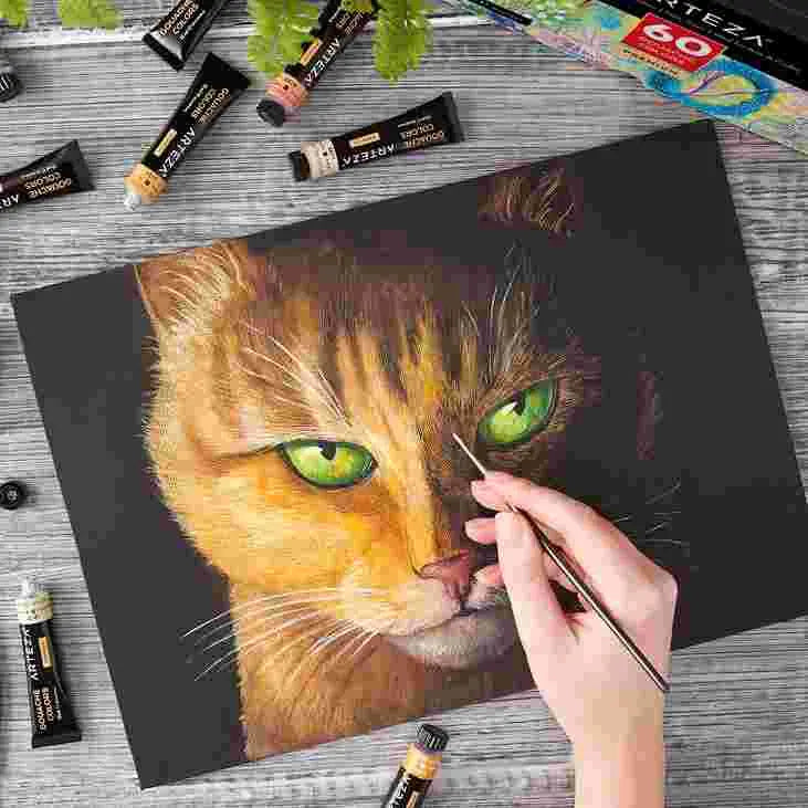 ARTEZA-Gouache-Paint-Set_-Set-Colors-in-12ml-Tubes-Arteza-1695646835332.jpg ARTEZA Gouache Paint Set, Set Colours in 12ml Tubes - Image 7