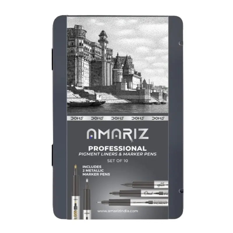 Doms Amariz Professional Pigment Liners set of 5 & 10