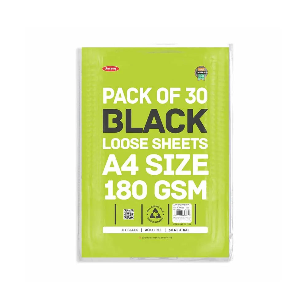 Anupam-Black-Loose-Sheets-180-Gsm-Anupam-1667641935.jpg Anupam Black Loose Sheets 180 Gsm - Image 1