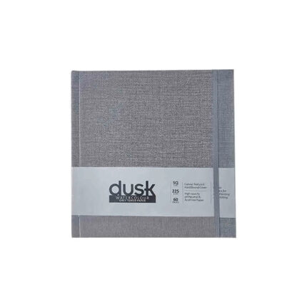 Anupam Dusk Grey Toned Water Colour Paper Cold Pressed Hardbound Book 225 GSM