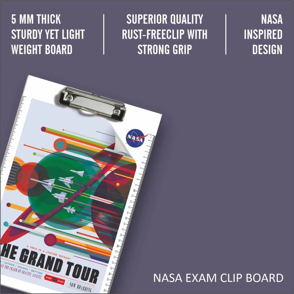 Anupam NASA Exam Board Clipboard Writing Examination Pad A4 Letter Size
