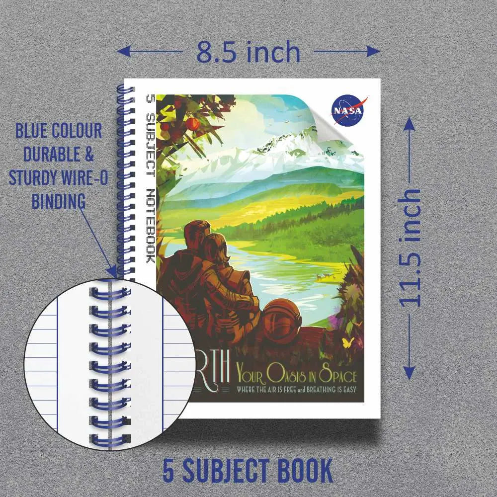 Anupam-Nasa-5-Subject-Spiral-Notebook-70-GSM-Paper-Pages-200-Ideal-for-Profesionals-_-Students-Anupam-1691235007263_25c0e8e0-8dfc-4d87-9ee3-f4c528005a79.jpg Anupam NASA 5 Subject Spiral Notebook - 70 GSM Paper - Pages 200 - Ideal for Profesionals & Students - Image 2