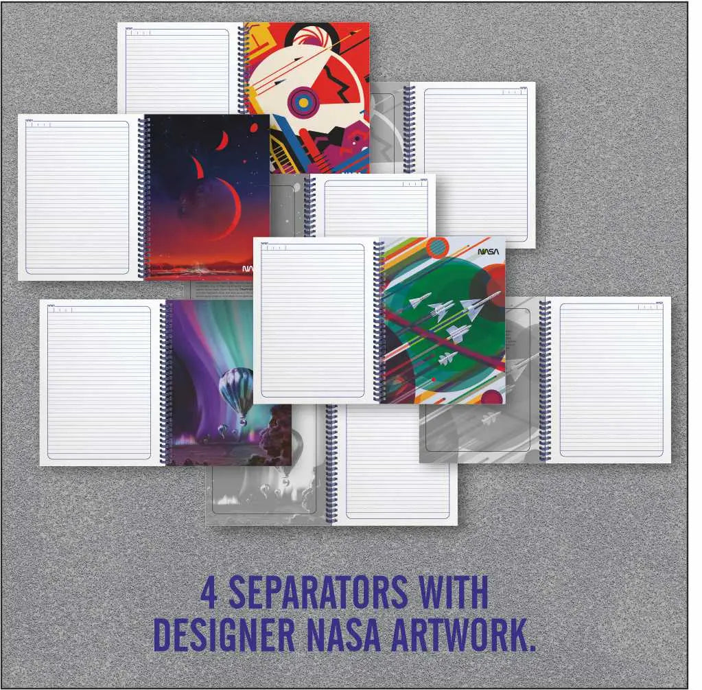 Anupam-Nasa-5-Subject-Spiral-Notebook-70-GSM-Paper-Pages-200-Ideal-for-Profesionals-_-Students-Anupam-1691235014613_311ab2c5-b618-4228-b11b-7bf3ca23e9a8.jpg Anupam NASA 5 Subject Spiral Notebook - 70 GSM Paper - Pages 200 - Ideal for Profesionals & Students - Image 4