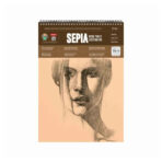 Anupam Sepia (Beige) Toned Sketchbook -140 GSM - Wireo Book - Image 2