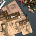 Anupam Sepia (Beige) Toned Sketchbook -140 GSM - Wireo Book - Image 6