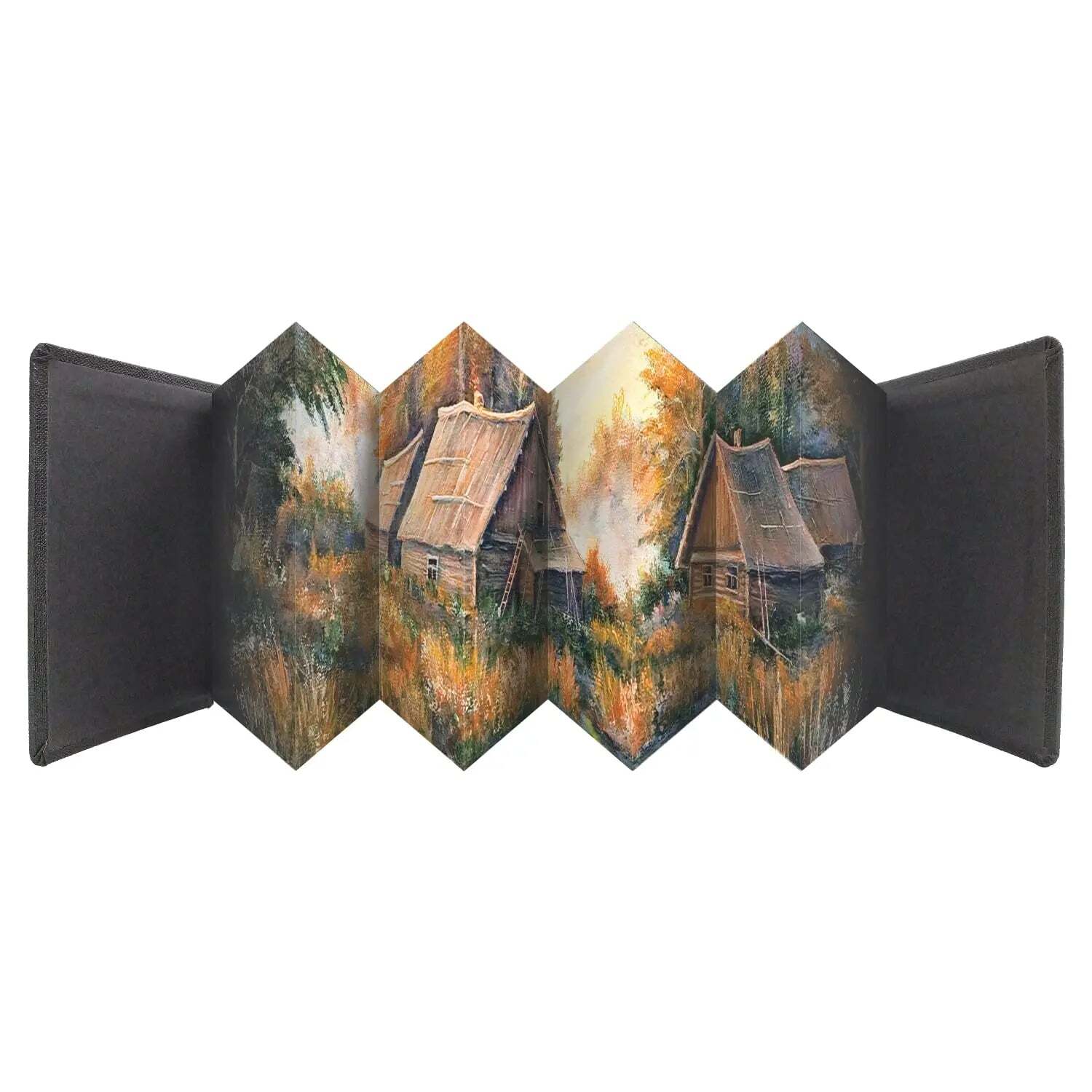 Anupam-Wave-Fan-Folding-Black-Paper-Accordion-Book-180-GSM-Anupam-72505425 Anupam Wave Fan Folding Black Paper Accordion Book 180 GSM