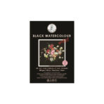 Art Essentials Black Watercolour Artist Paper Fine Grain 320GSM - Poly Pack(Loose) - Image 3