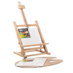 Brustro Artists' Tabletop H-Frame Wooden Easel 30" - Image 2