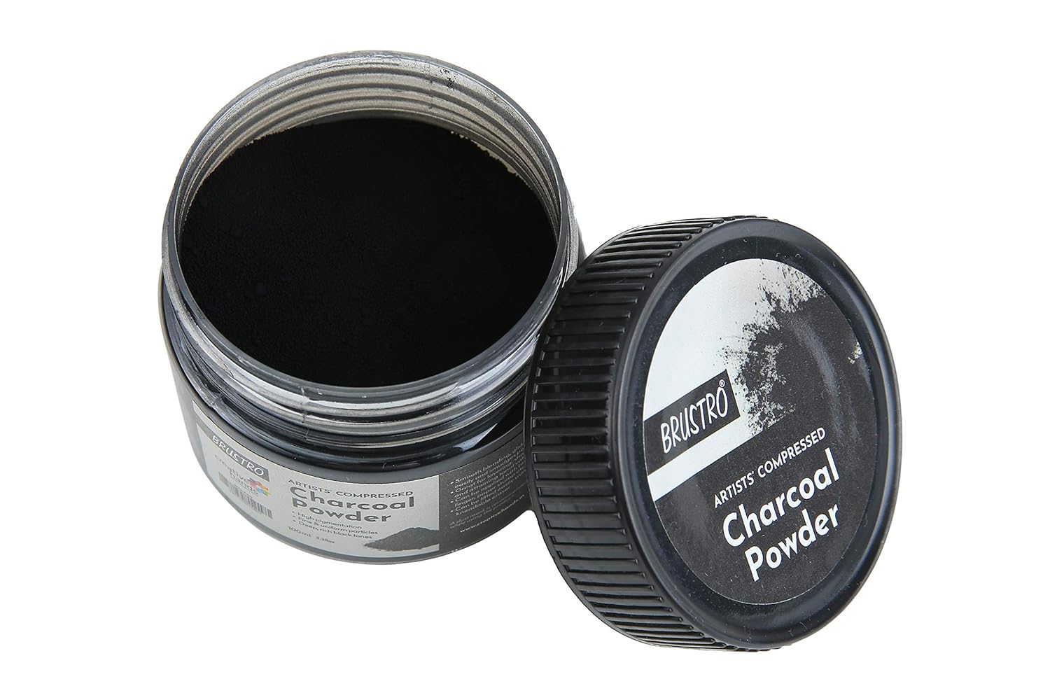 Brustro Artists Compressed Charcoal Powder 100ml 2 Brustro Artists Compressed Charcoal Powder 100ml
