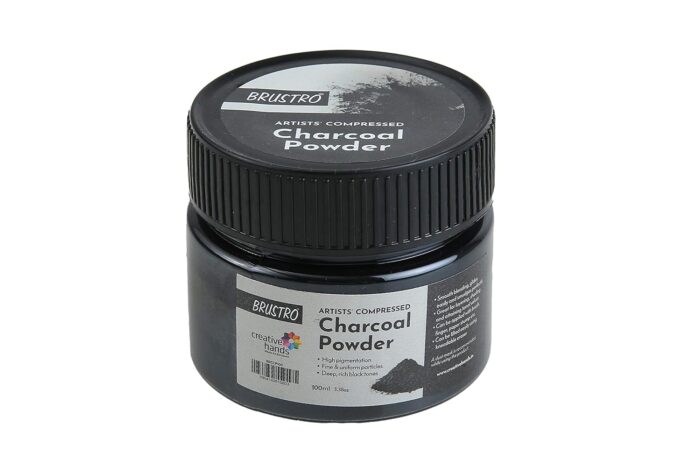 Brustro Artists Compressed Charcoal Powder 100ml