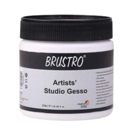 Brustro Artists Studio White Gesso 220ml