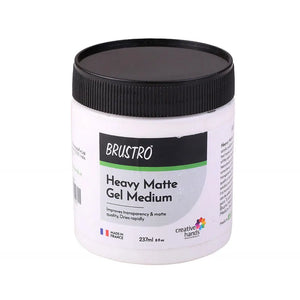 Brustro Heavy Matte Gel Medium 237ml