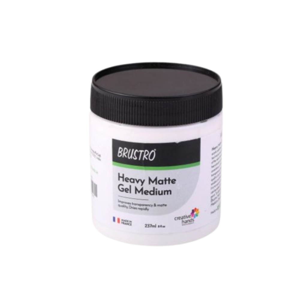 Brustro Professional Matte Gel Medium 237ml