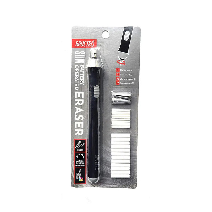 Brustro Slim Battery Operated Electric Eraser