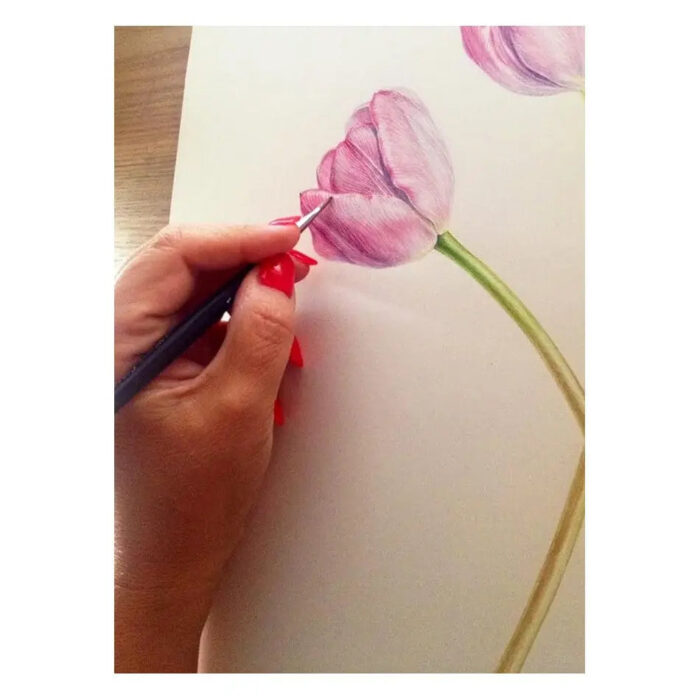 Brustro Artists’ Watercolour 100% Cotton Paper Roll - Image 1
