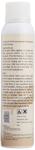 The Camel Premium Arfina Artists Fixative Spray – 200ml - Image 3