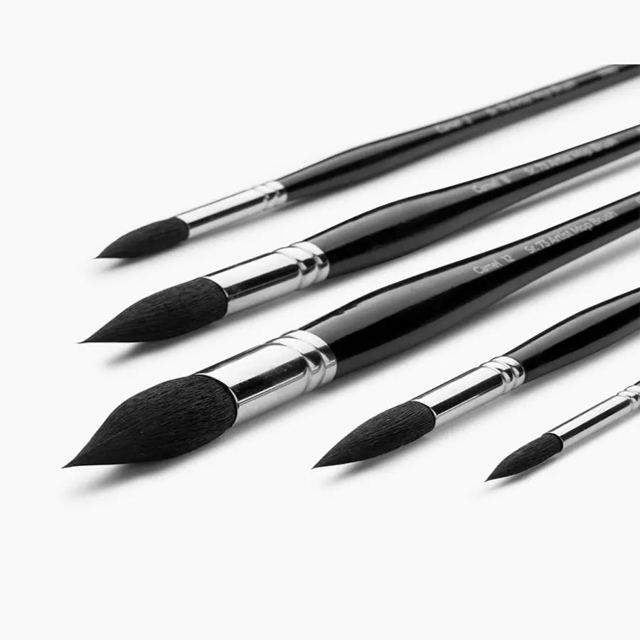 Camel Artist Mop Brush - Set of 5 (SR-73)