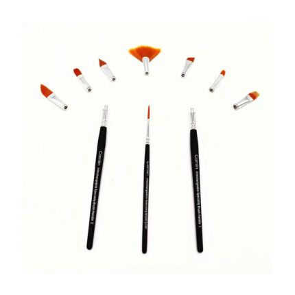 Camel Interchangeable Speciality Brush Set