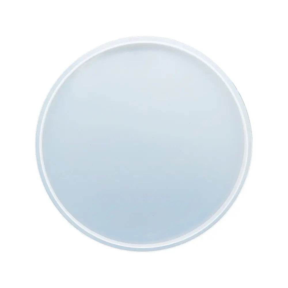 High-quality Pablo Art Round Circle Plate Mold for DIY resin and clay crafts, perfect for creating decorative plates, coasters, and art pieces.