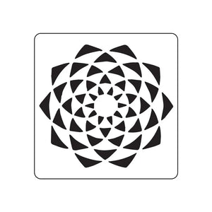 Canvazo-Modern-Triangular-Mandala-Stencil-5-inch-Canvazo-1677046482.jpg Pablo Art Modern Triangular Mandala Stencil 5 inch - Image 1