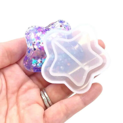 Pablo Art Silicone Star Shaker Resin Mold Jewellery Making