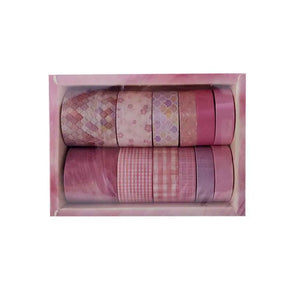 a pink rolls of washi tapes