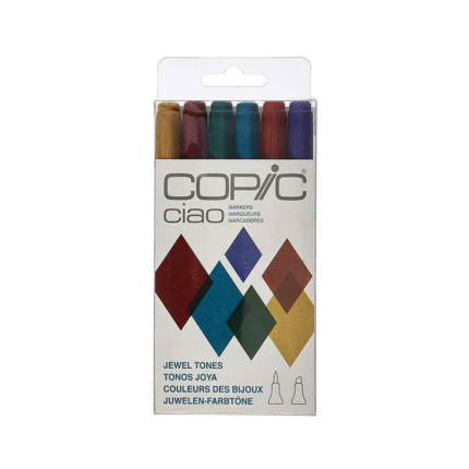 Copic Ciao Markers Set- Jewel Tones