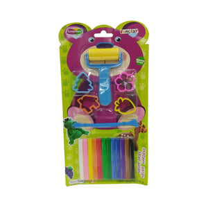 Creations-Funclay-Set-_100-Gms-12-Shades_-Creations-1667659636.jpg Creations Funclay Set (100 Gms - 12 Shades) - Image 1