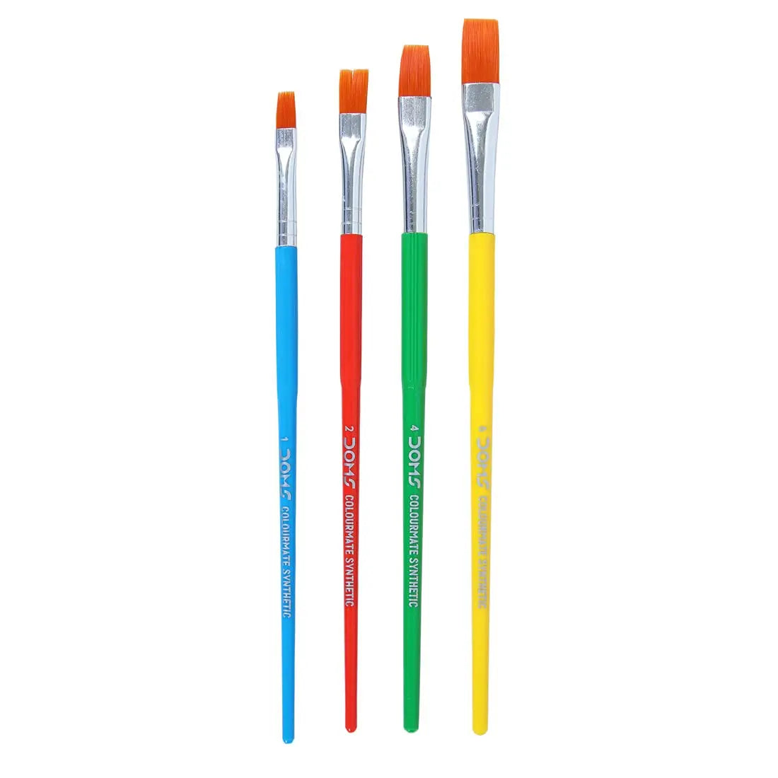 DOMS-Colourmate-Synthetic-Paint-Brush-Set-Doms-1681719087_a5ee43ae-e2cb-4066-9826-c834df151bfe.jpg Doms Colourmate Synthetic Paint Brush Set - Image 1