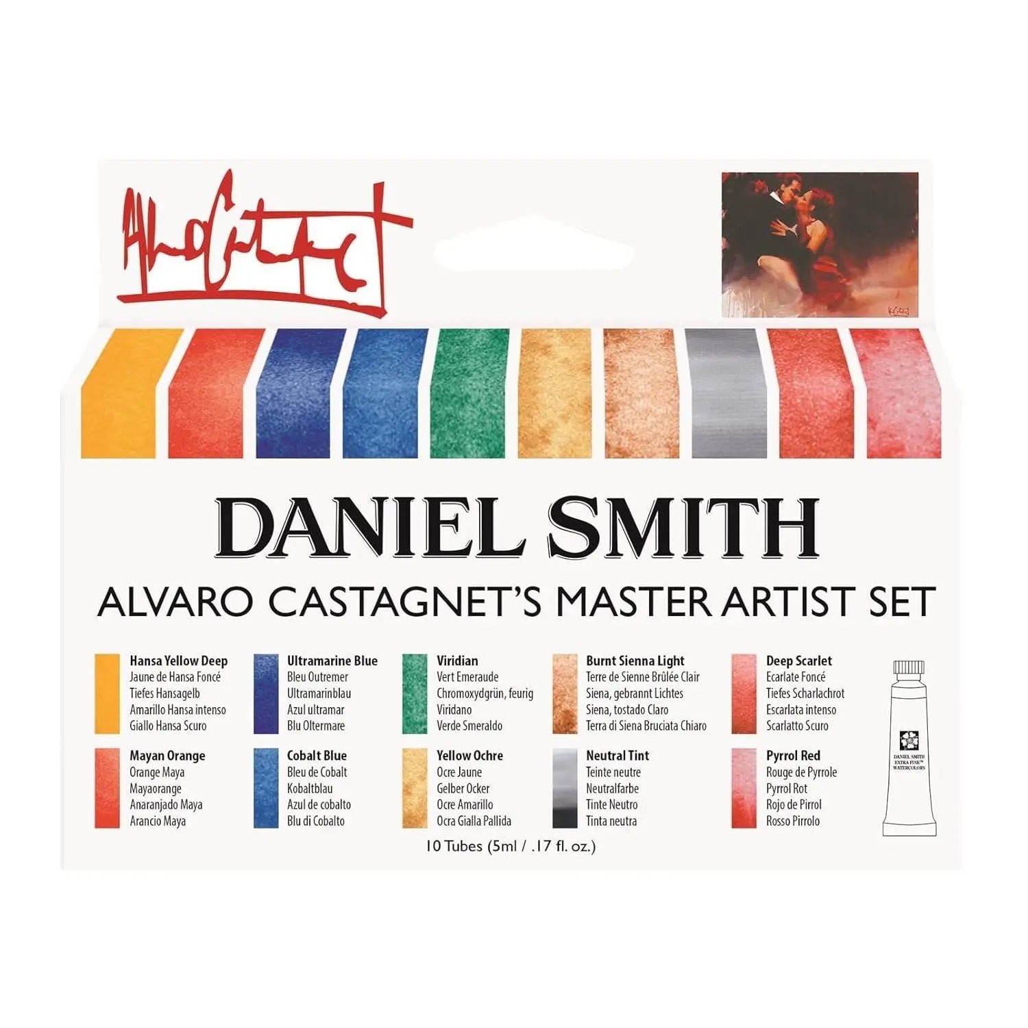 Daniel Smith Alvaro Castagnet Master Artist Watercolor (Set 10x5ml) - Image 3