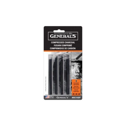 Generals Jumbo Compressed Charcoal Stick