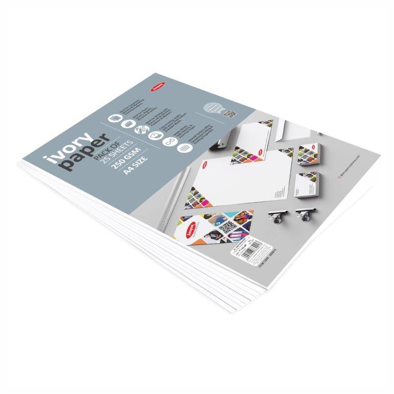 IVORY_PAPER_PACK_A4_2 Anupam Ivory Paper Pack – 250GSM Loose Sheets - Image 5