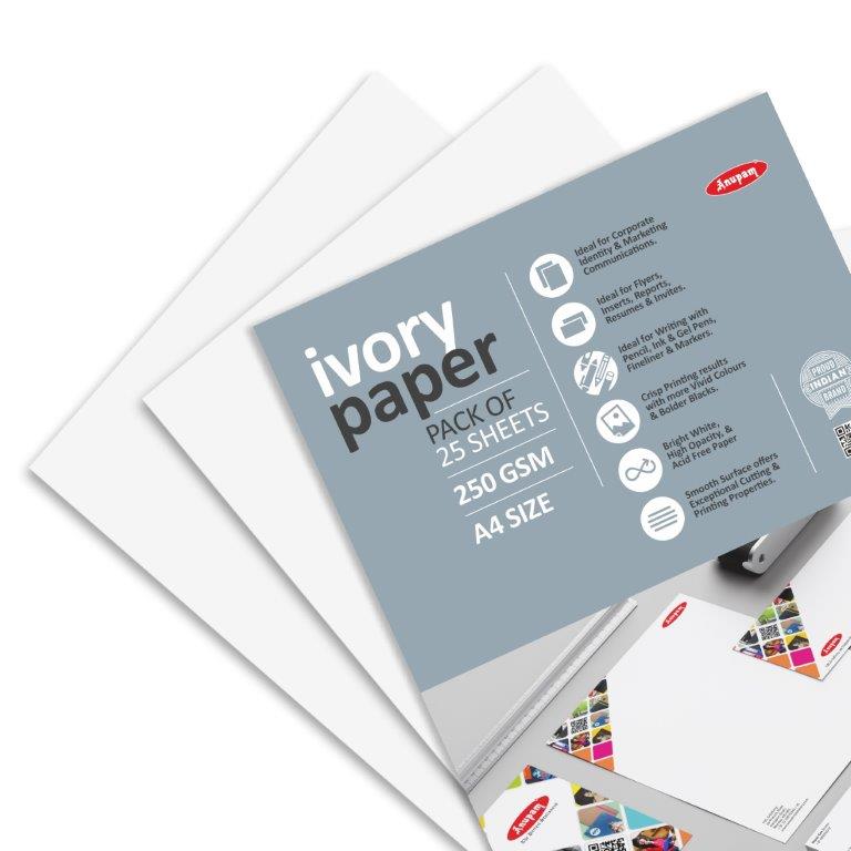 IVORY_PAPER_PACK_A4_3 Anupam Ivory Paper Pack – 250GSM Loose Sheets - Image 6