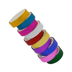 Jags-Glitter-Tape-Small-Set-Set-of-10-_Design-E_-Assorted-Designs-Jags-1667653085.jpg Jags Glitter Tape Small Set - Set of 10 (Design E) Assorted Designs - Image 1