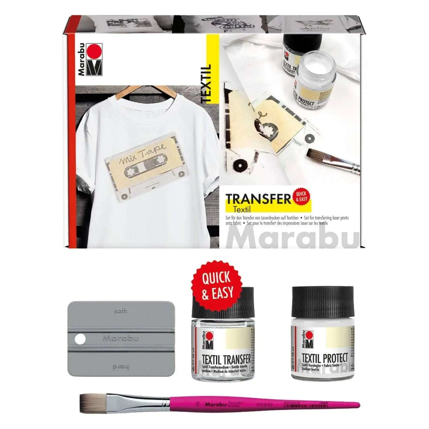 Marabu-Textile-Transfer-Set-With-Brush-Marabu-52155197.jpg Marabu Textile Transfer Set With Brush - Image 1