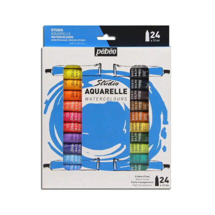 Pebeo Studio Aquarelle Watercolours 24x12ml