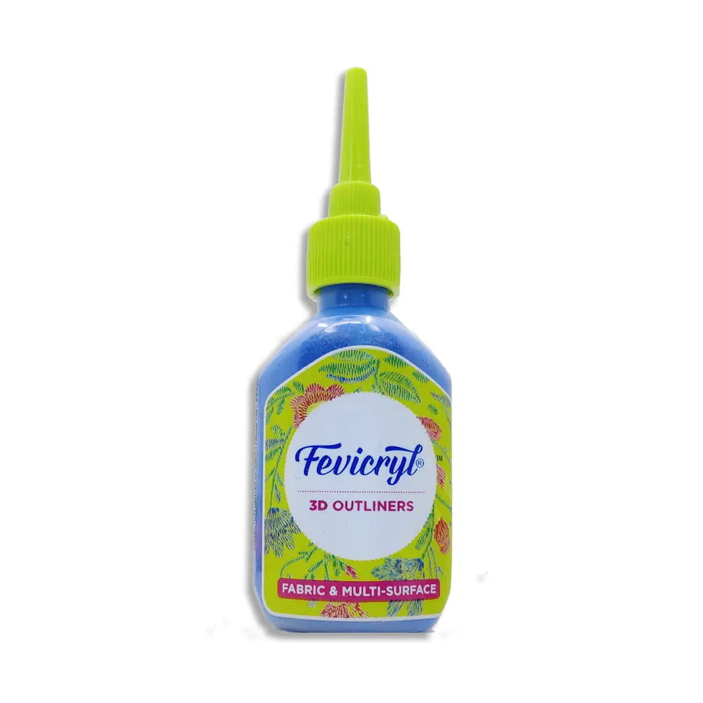 Pidilite Fevicryl 3D Outliners Fabric & Multi-Surface (Loose Colours)