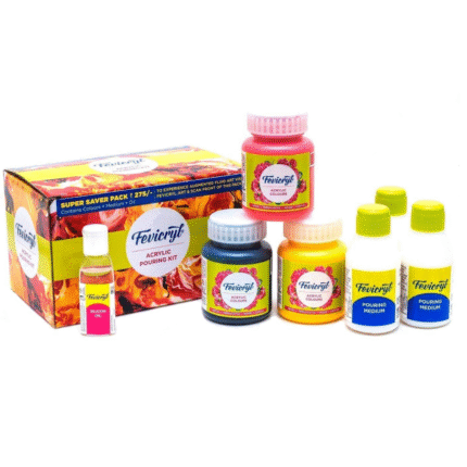 Pidilite Fevicryl Acrylic Pouring Kit Set
