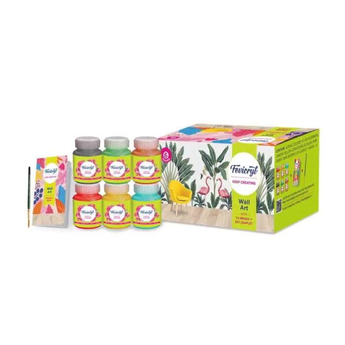 Pidilite Fevicryl DIY Self Painting Kit for Wall Art - Image 1