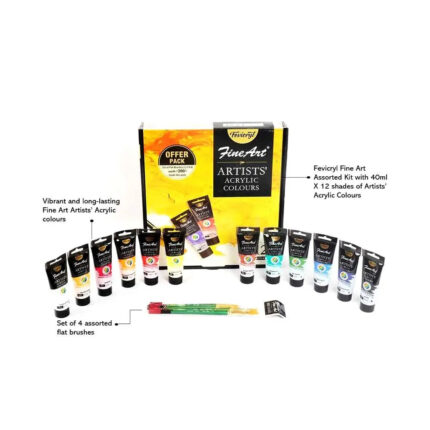 Pidilite Fevicryl Fine Art Artists Acrylic Colour Set