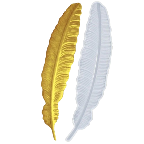 Resin Silicone Mould Book Feather Raws-018