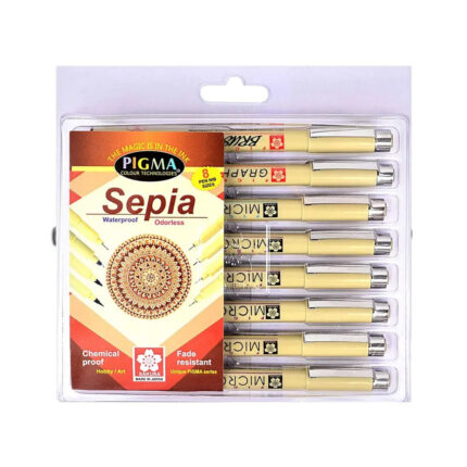 Sakura Pigma Micron Sepia Mandala Pen Set