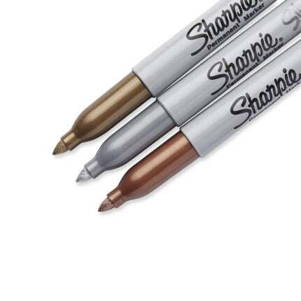 Sharpie Metallic Fine Tip Marker Assorted 3 Colour Set