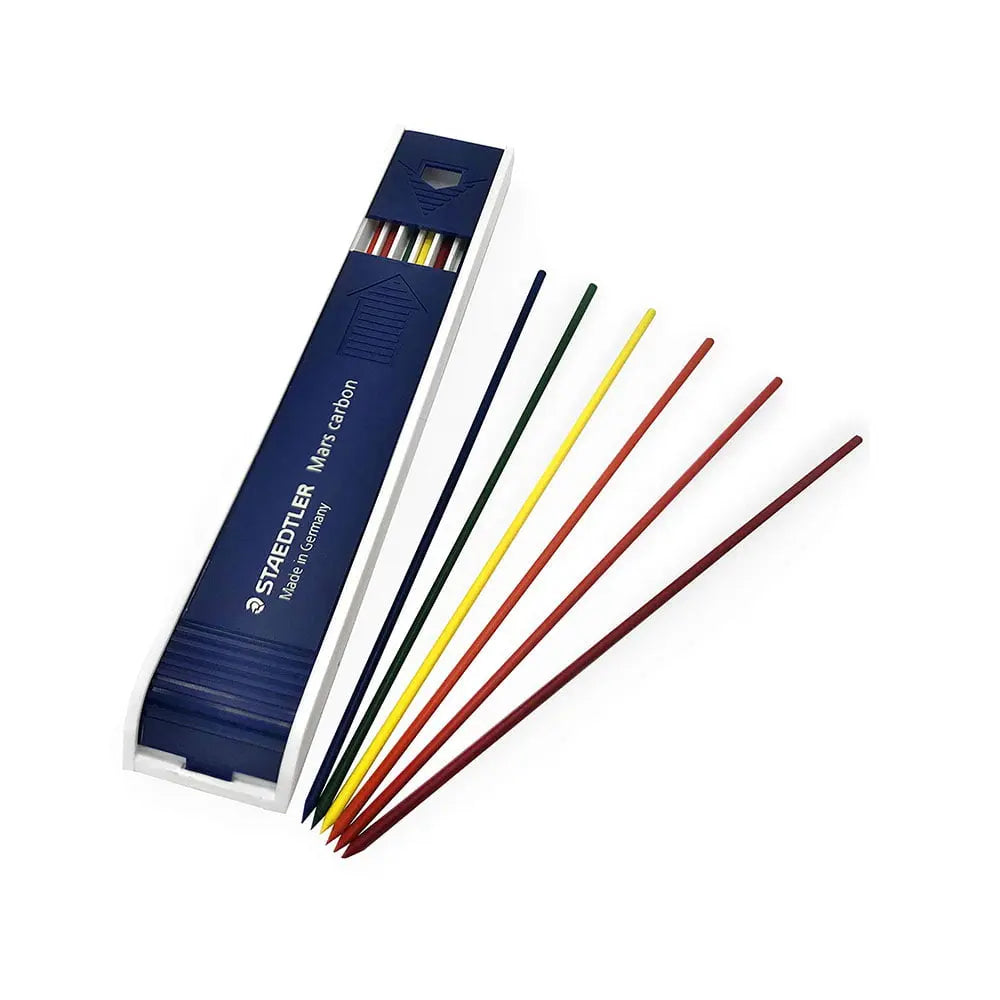 Staedtler-Mars-Carbon-Lead-Assorted-Colours-Staedtler-1667648232.jpg Staedtler Mars Carbon Lead - Assorted Colours - Image 1
