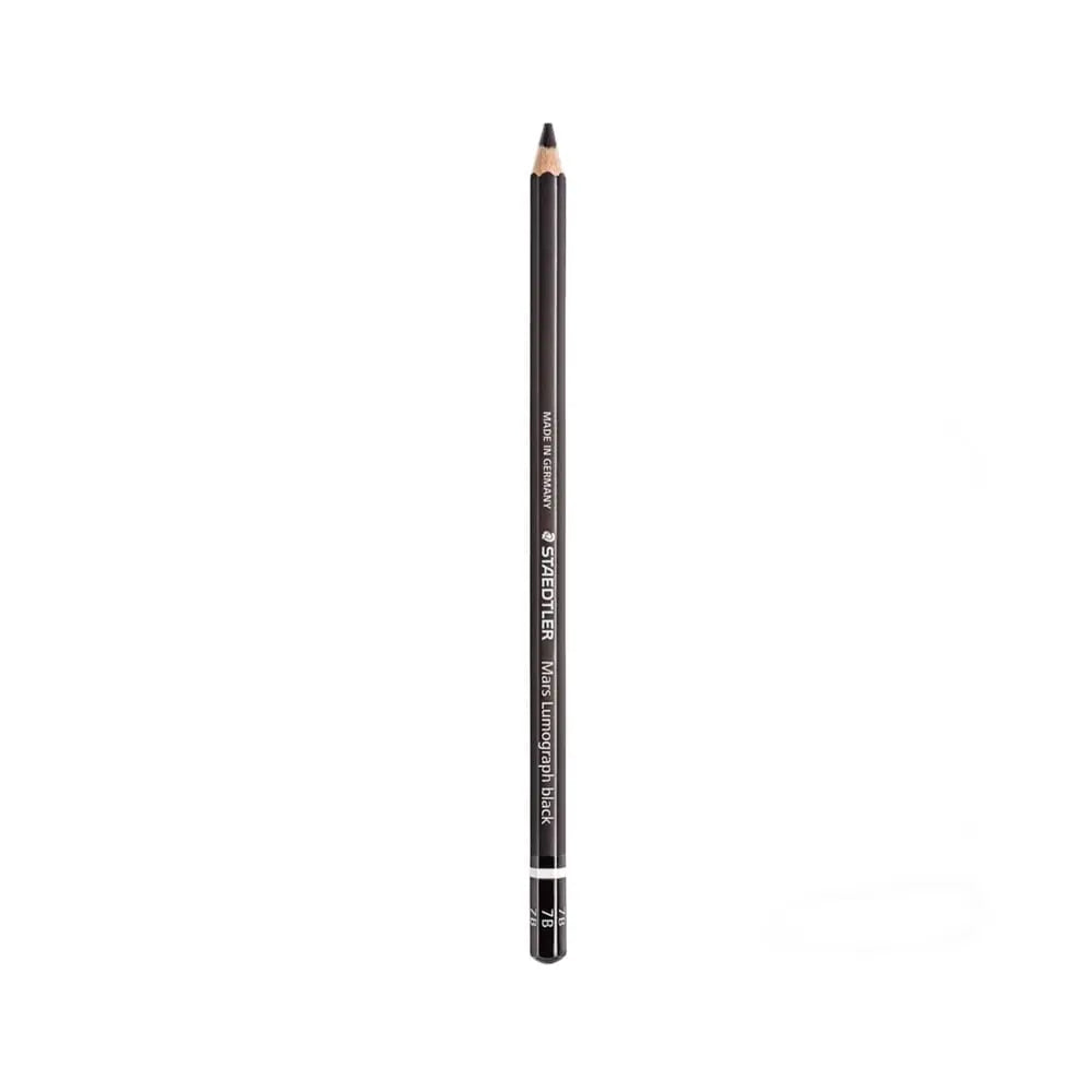 Staedtler-Mars-Lumograph-Black-Pencils-Staedtler-1667647985.jpg Staedtler Mars Lumograph 6B Black Pencil Pack Of 12 - Image 6