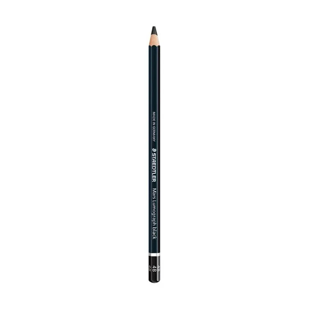 Staedtler-Mars-Lumograph-Black-Pencils-Staedtler-1667648003.jpg Staedtler Mars Lumograph 6B Black Pencil Pack Of 12 - Image 11