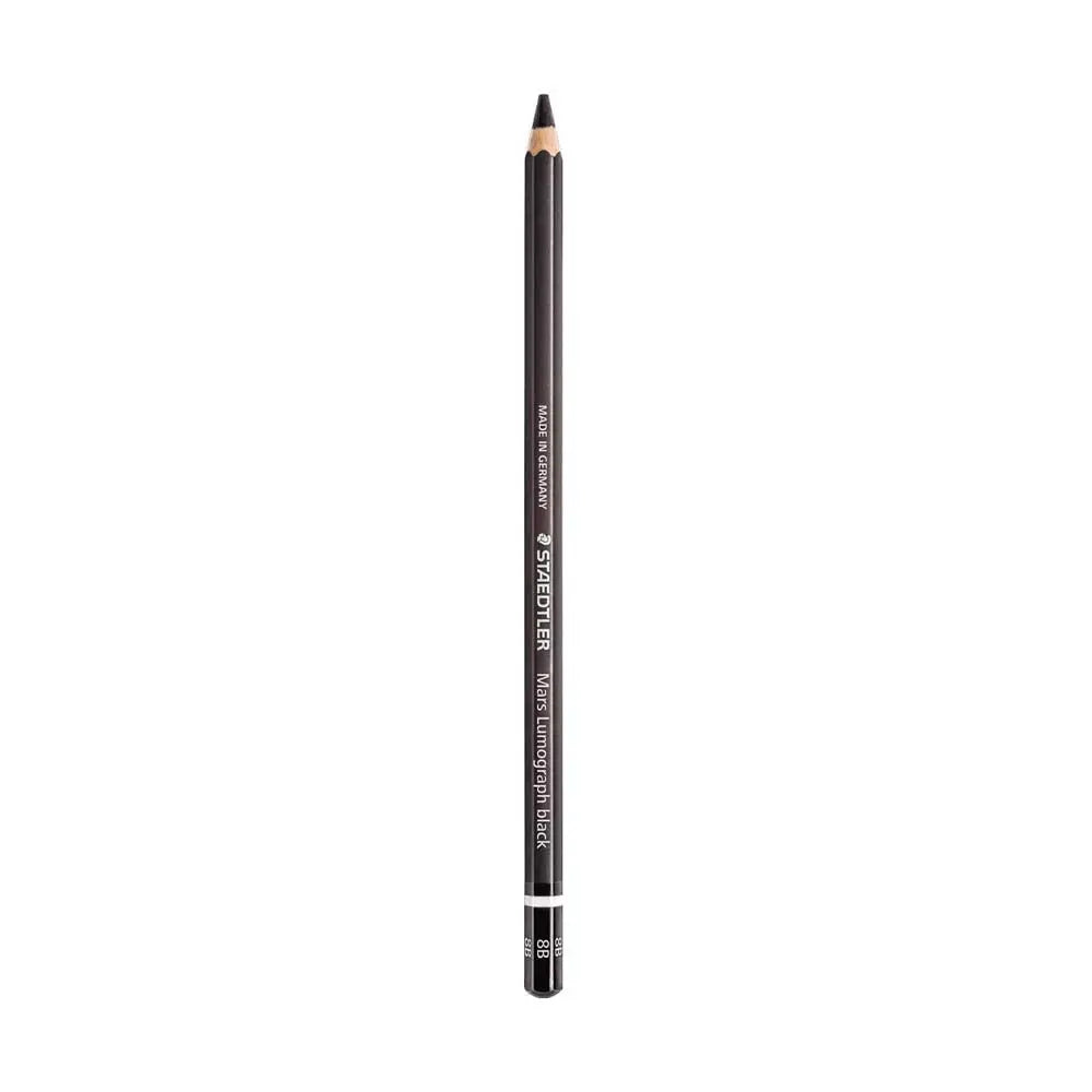 Staedtler-Mars-Lumograph-Black-Pencils-Staedtler-1667648013.jpg Staedtler Mars Lumograph 6B Black Pencil Pack Of 12 - Image 14